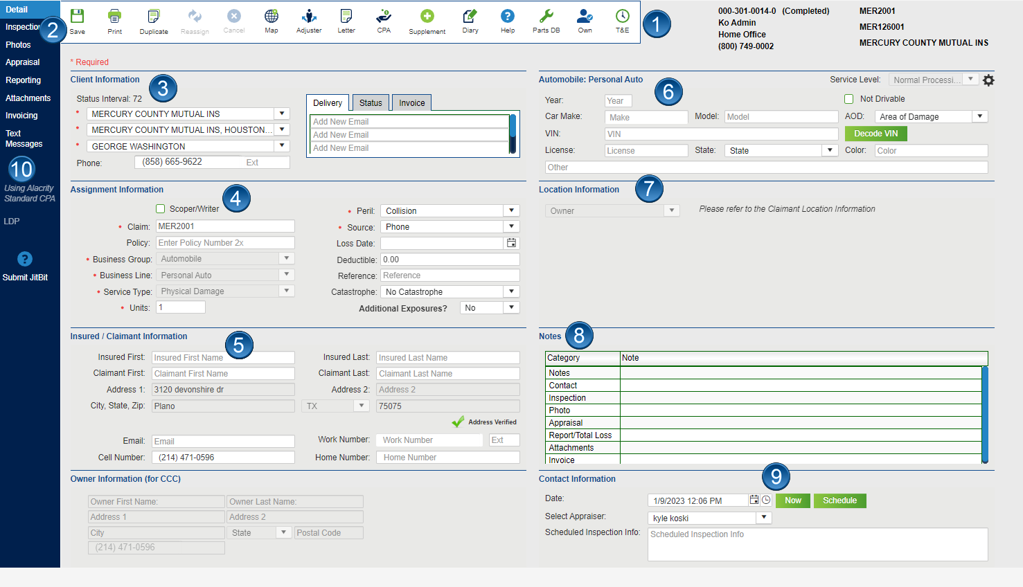 Detail Tile Landing Page